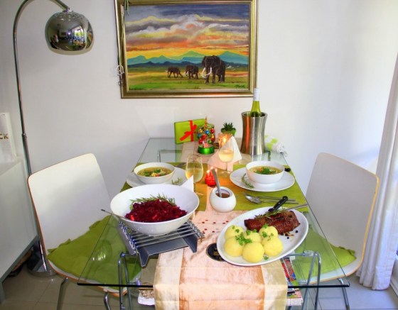 Unser Weihnachtsessen