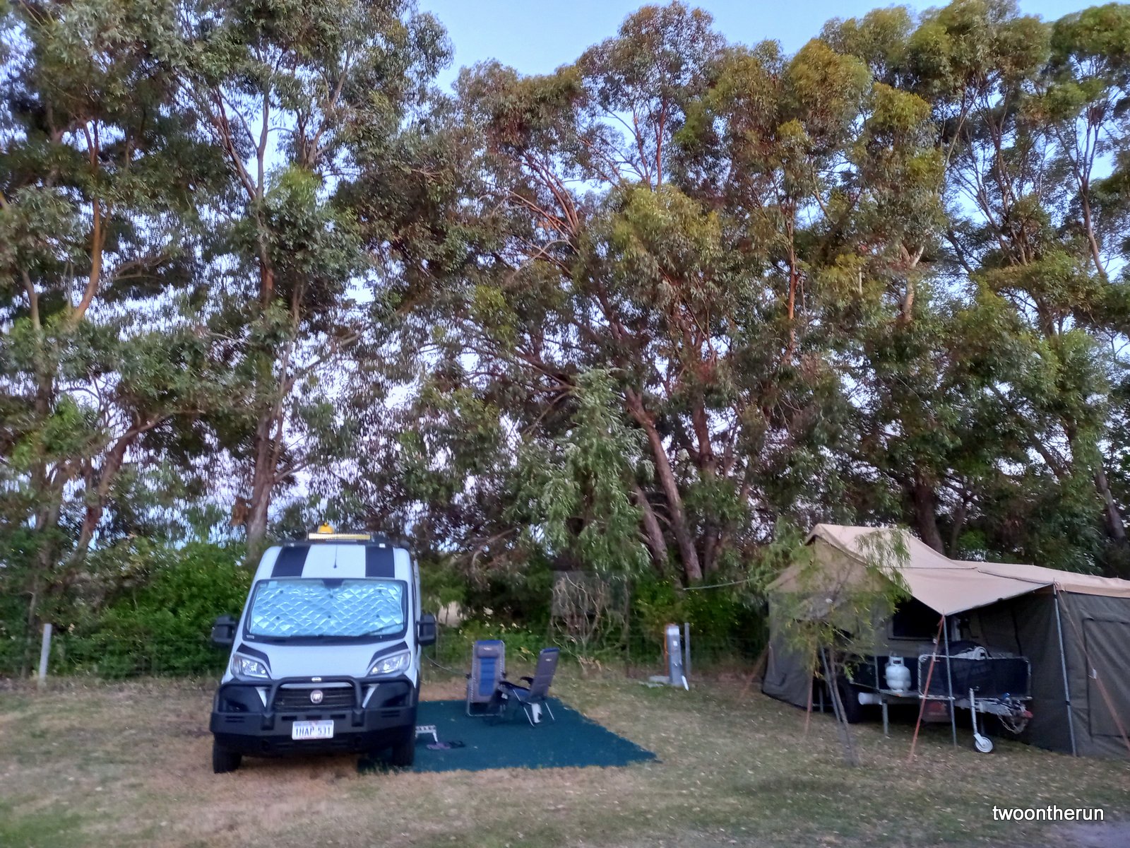 Campingplatz in Busselton - Unser Stellplatz