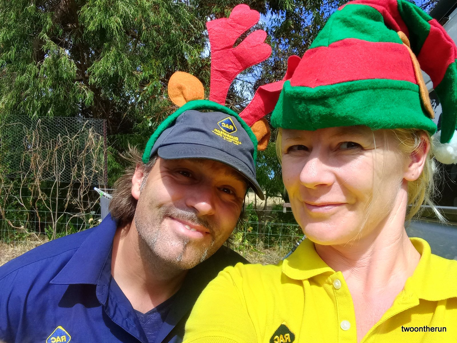 Weihnachten auf dem Campingplatz