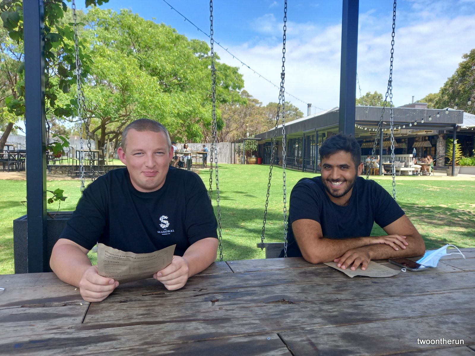 Dave und Abi zu Gast - at Swings & Roundabouts