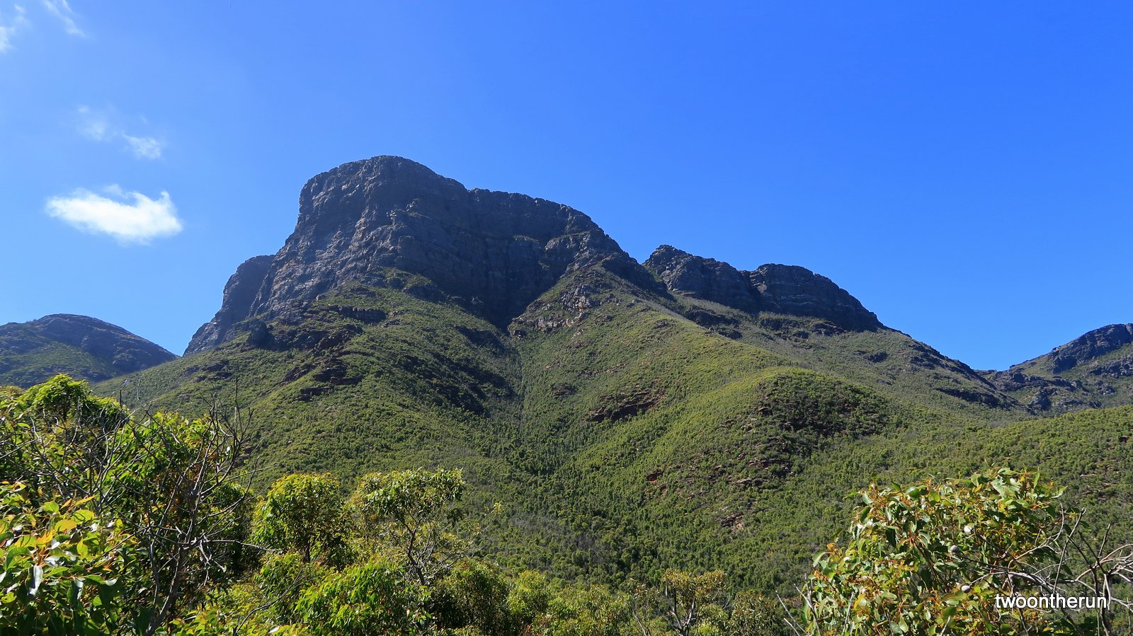 Stirling Range - Aufstieg Bluff Knoll