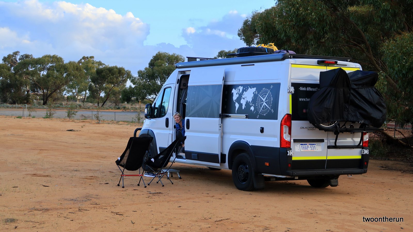 Auf dem Weg in Richtung Norden - Stellplatz für die Nacht